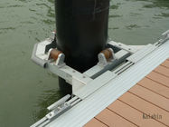 Floating Flexibility Dock Pile Guide Reinforce Uv Resistance Ce Certification Aluminum Pile Guide For Floating Dock