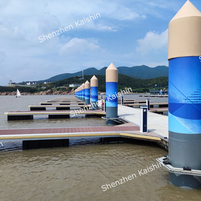 Customized Floating Pontoon Portable Marine Aluminum Docks For Heavy-Duty Marina Projects