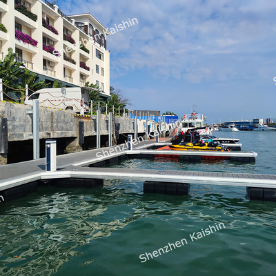 Waterproof Aluminum Floating Docks Marine Grade Jet Ski Floating Pontoon