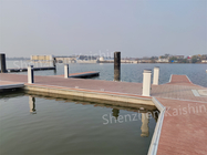Floating Dock Pontoon Bridge Aluminum Bridge Boat Dock For Marina Yacht