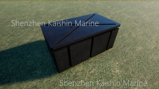 LLDPE Floating Dock Pontoon with Anti-Slip Surface, 15-Year Lifespan