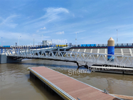 Aluminum Floating Pontoon Docks Marine Floating Dock Pier Design For Sea Lake