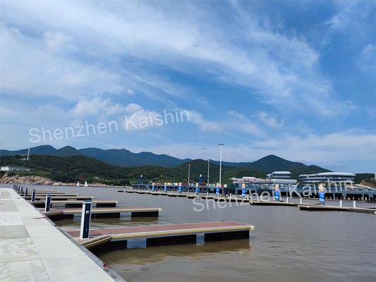 Aluminum Alloy Floating Docks Engineering Design Commercial Floating Pontoon Dock