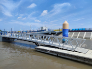 WPC Decking Floating Dock Aluminum Gangways Aluminum Marine Dock Ramps
