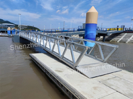 Marine Stable Movable Boating Float Pontoon Aluminum Floating Dock For Jetty