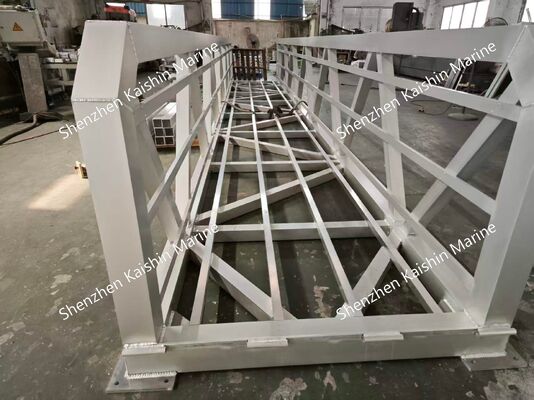 Marine Aluminum Gangway with 400kgs/sqm Loading Capacity, 15-20 Years Lifespan, and Anti-Slip Decking for Floating Dock