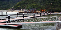 300kgs/Sqm Loading Capacity Aluminum Alloy Floating Bridge Gangway Pontoon For Marina Dock Promotion