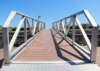 Marina Dock Aluminum Gangways Long Lifespan urable Design Floating Walkway Pontoon Yacht Boat Bridge