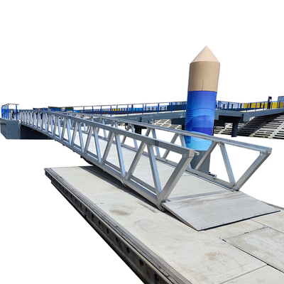 Passerelles et rampes marines en aluminium faciles à installer pour l'utilisation sur ponton flottant de marina