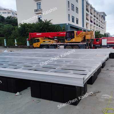 Pontoon flottant 6061 T6 pour le port de plaisance