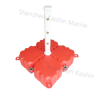 Plateforme stable en cube flottant en PEHD pour dock flottant modulaire résistant à la corrosion