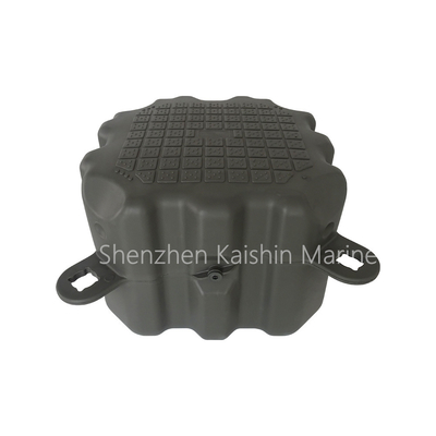 Structure flottante modulaire grise Des cubes flottants en HDPE portables Des quais de jet-ski marins