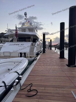 Quai flottant en aluminium 6061-T6 de qualité marine avec conception modulaire et capacité de charge de 250 à 275 kg/m² pour les marinas