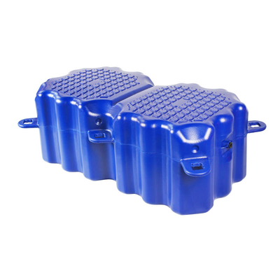 Disque en plastique sur le quai de bateau portable portable et flexible pour l'utilisation de cubes flottants en HDPE